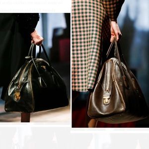 Prada Bauletto Vitello Vintage Tote